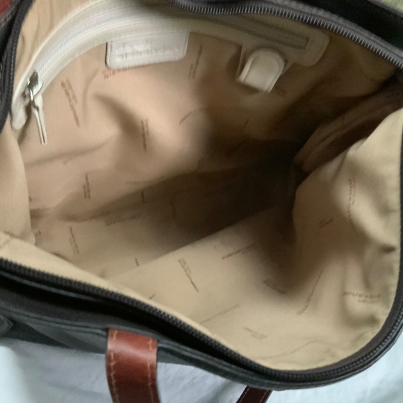 Derek Alexander Brown Leather Shoulder Bag - Picture 8 of 10